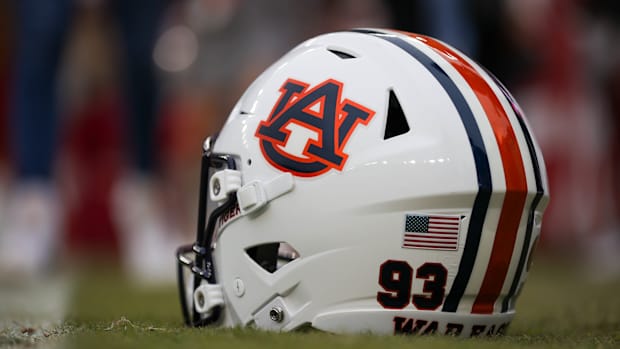 Auburn helmet.